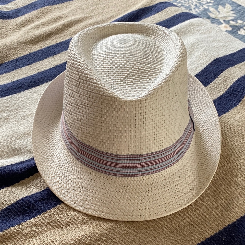 Stylish White Fedora Hat